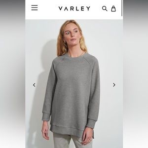 Varley Manning Sweat Gray Sweatshirt